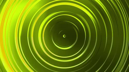 Abstract green neon color Background Luminous Swirling Glowing Circles