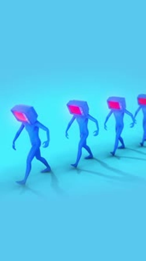 People With TV Heads