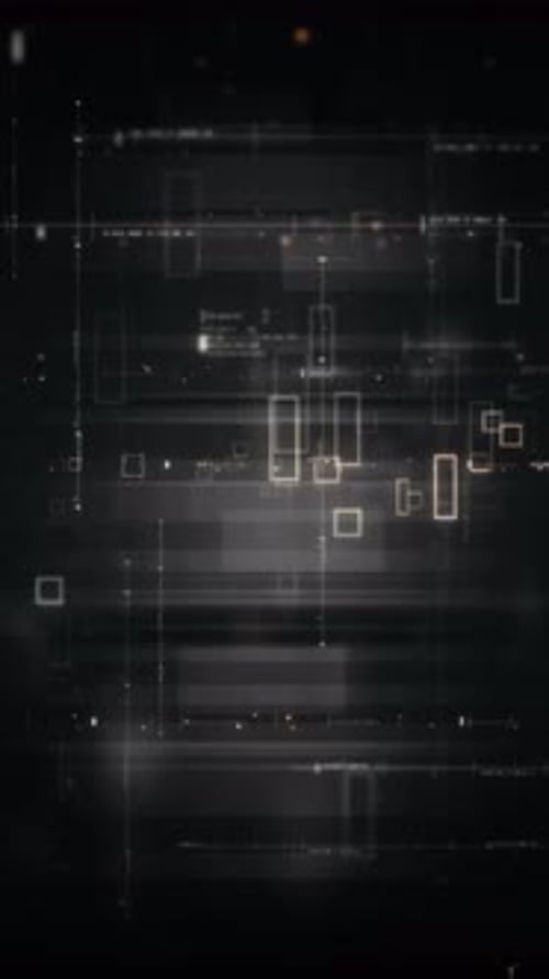 Futuristic Data Matrix Simulation Background 01