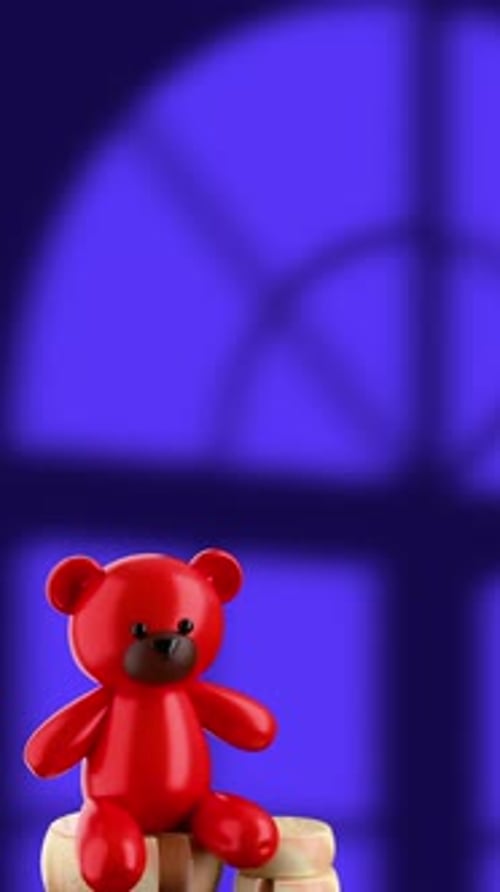 Cute Red Bear Parmesan Cheese Wheels