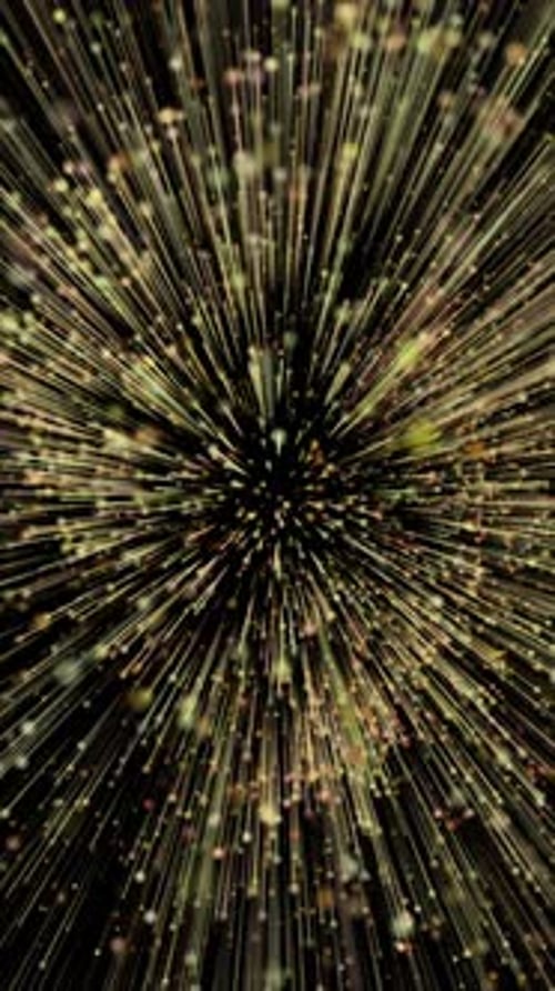 Golden `Particles `Celebration `Loop