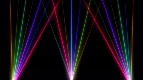 Colorful Laser Light