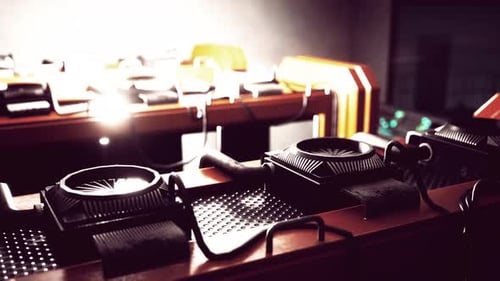 Cryptocurrency Mining Farm Using Computer Graphic Cards