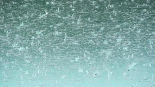 Beautiful Background Summer Rain with Thunder Abstract