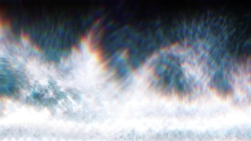 Abstract Cyber Waves Loop