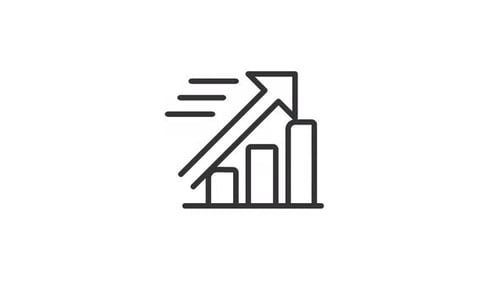 Animated Fast Growth Linear Icon