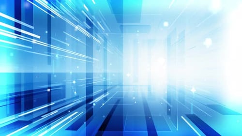 Blue Corporate Background Loop