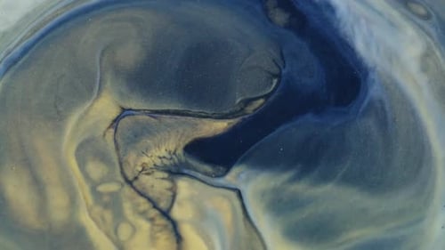 Abstract Background with Swirling Colors