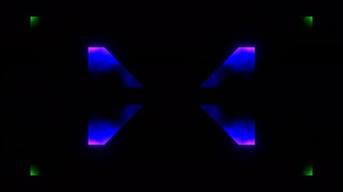 Kaleidoscopic Symmetrical Vj Loop Animation Background