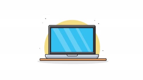 Vídeo de animación para portátil 4K