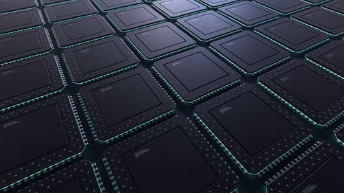 The concept of a technological computer with more chips