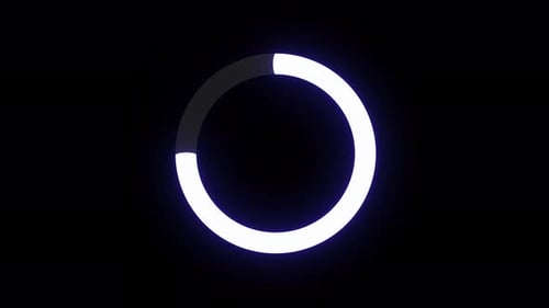 Countdown and circle loading progress bar