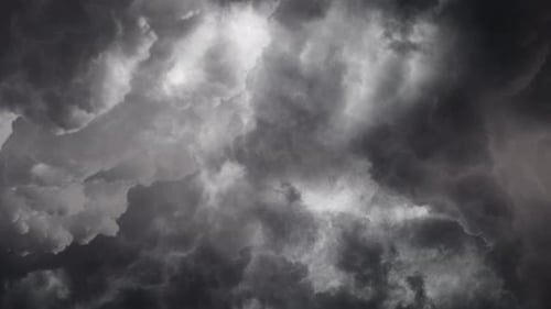 Storm Clouds Rolling in Time Lapse