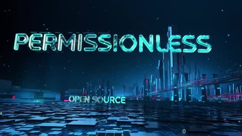 Futuristic Digital City Reveal with Neon Tech Concepts