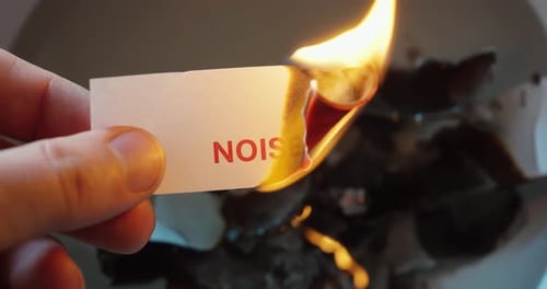 Papier « bruit » brûlant : éliminer le concept de distraction