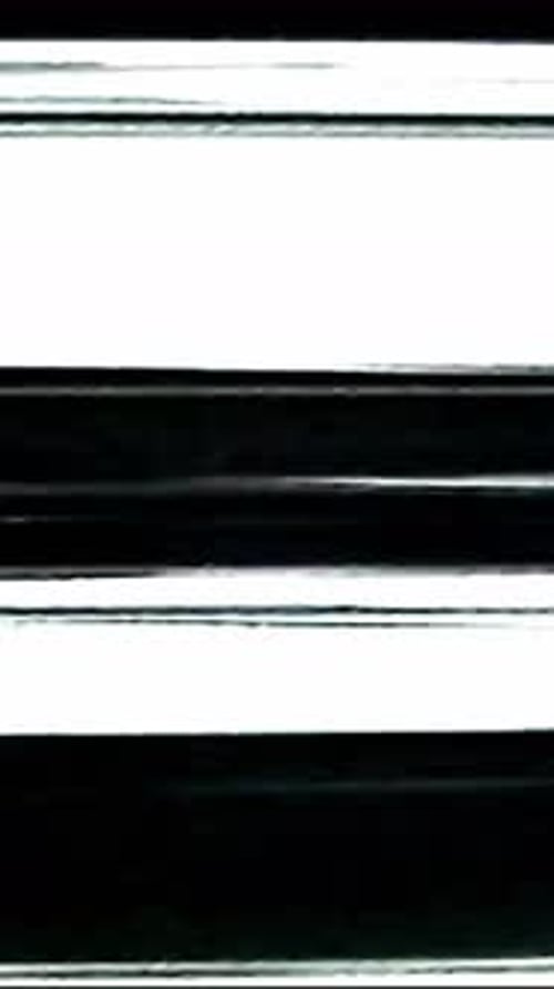 Abstract Footage of Glitch Static Scan Lines