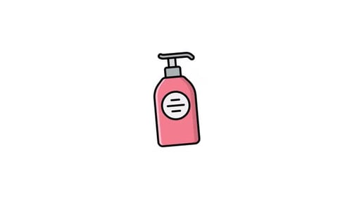 Animated Lotion icon Alpha Channel