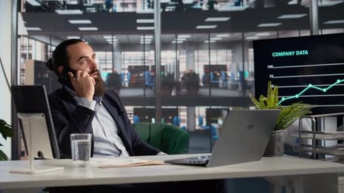Business Phone Call Voice Communication Mobile Phone Teleconference
