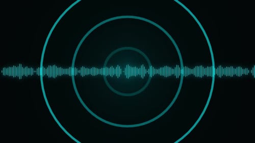 forma de onda de sonido y espectro musical, consulta el chat de voz