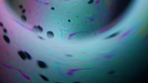 Holographic Defocused Bubble Mystical Paint Color