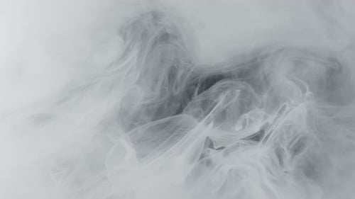 White Ink On A Black Background