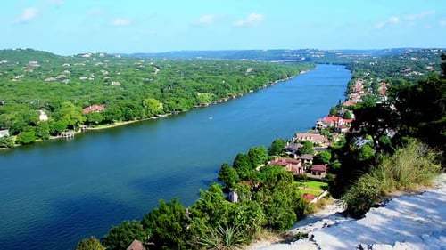 Breathtaking And Beautiful View Of Mount Bonnell