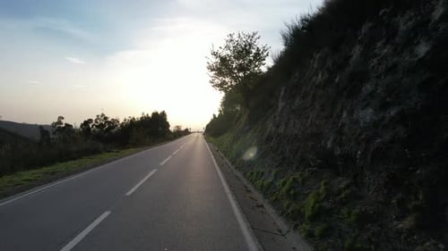 Straße im Berg