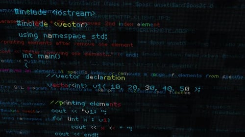 Computer Programming Code Running 3