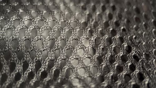 Detailed Close Up of Black Mesh Background