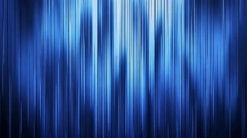 Futuristic Blue Vertical Data Lines Glowing Background