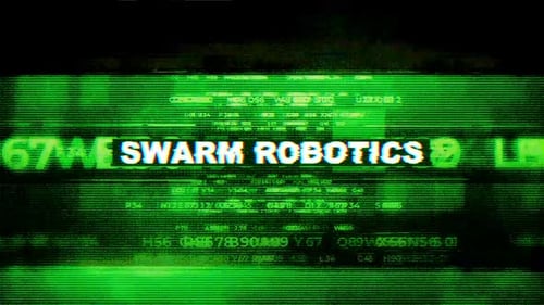 Glitch Digital Noise Text Reveal