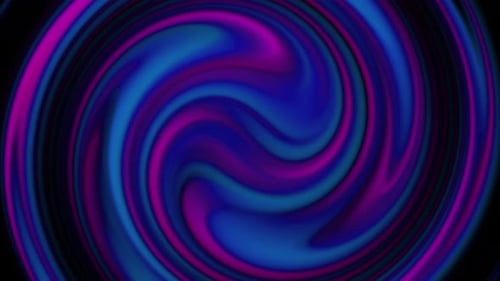 Vibrant Fluid Swirl Abstract Background Loop