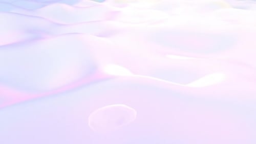 Liquid Holographic Smooth Surface Wave Intro Able to Loop Seamless