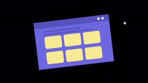 Website Morphing To Bank Card Alpha Channel 4K