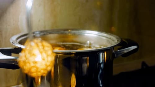 Boil the Potatoes in a Bowl