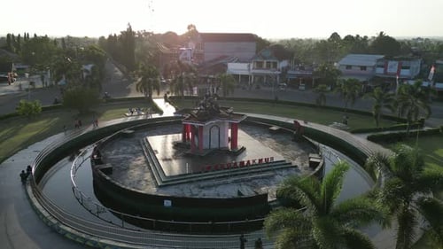 City and activites of villagers in north bengkulu 0310