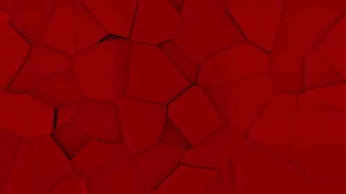 Cracked Background Loop Red