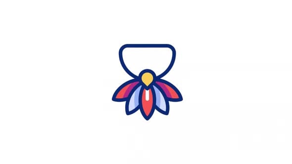 Necklace Animated Alpha Icons, Elements Motion Graphics ft. alpha ...