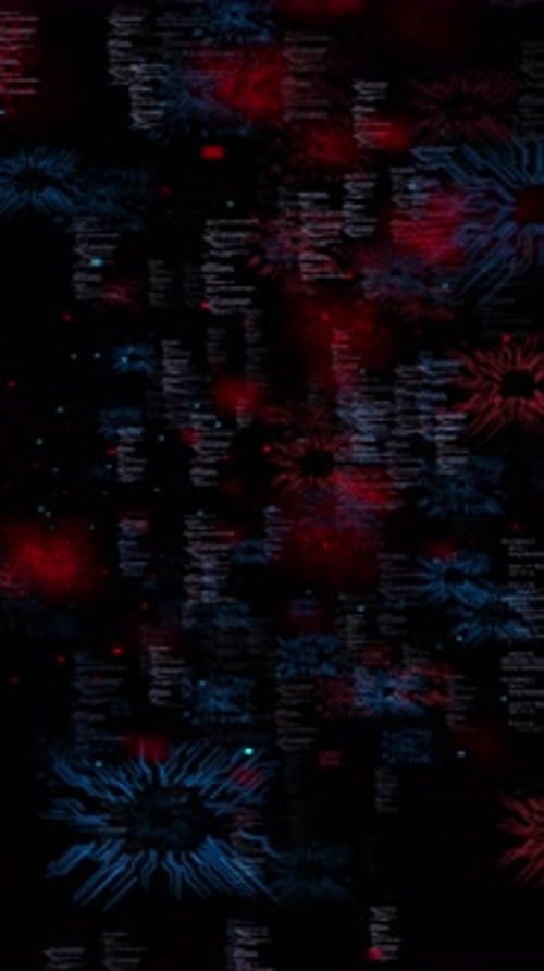 3D Program Code Scrolling Code Hacker Animation Programming Typing Text for Technology AIgenerated