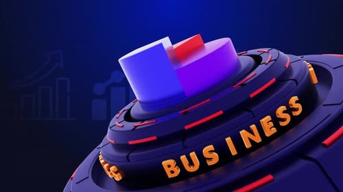 Business-Hintergrund Loop V2