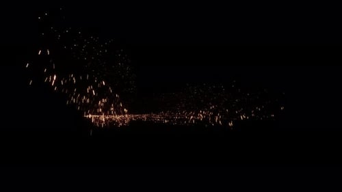 Fluid Golden Sparkle Trail Reveal