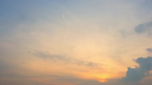 4K timelapse video : Beautiful colorful clouds in the sky
