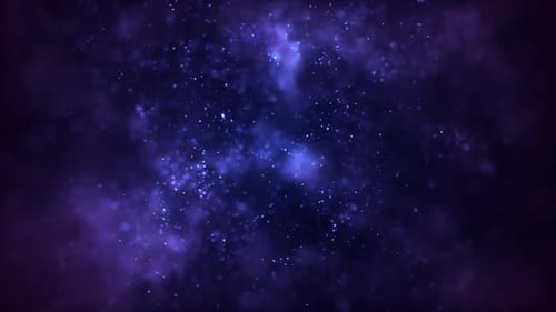 Abstract Cosmic Particle Dust Background Loop