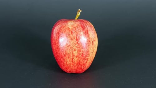 Apfel, roter Apfel, Obst, Lebensmittel, Vegetarier, Diät, Snack, Lebensmittel, Gemüse, Diätkost, Studioillus
