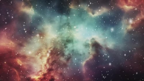 Flug durch den Weltraum Der Hintergrund des Universums