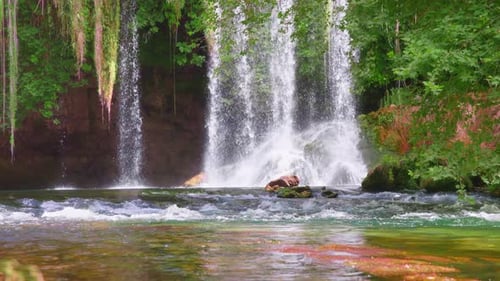 The Enchanting Beauty of Waterfalls 4k