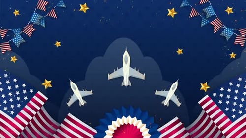 United States America Memorial Day Background