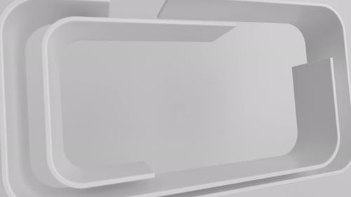 Fondo de marco blanco abstracto