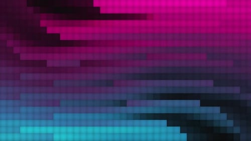 Colorful Squares Background Loop 4K