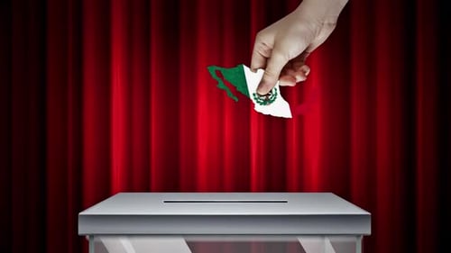 Urna electoral de México